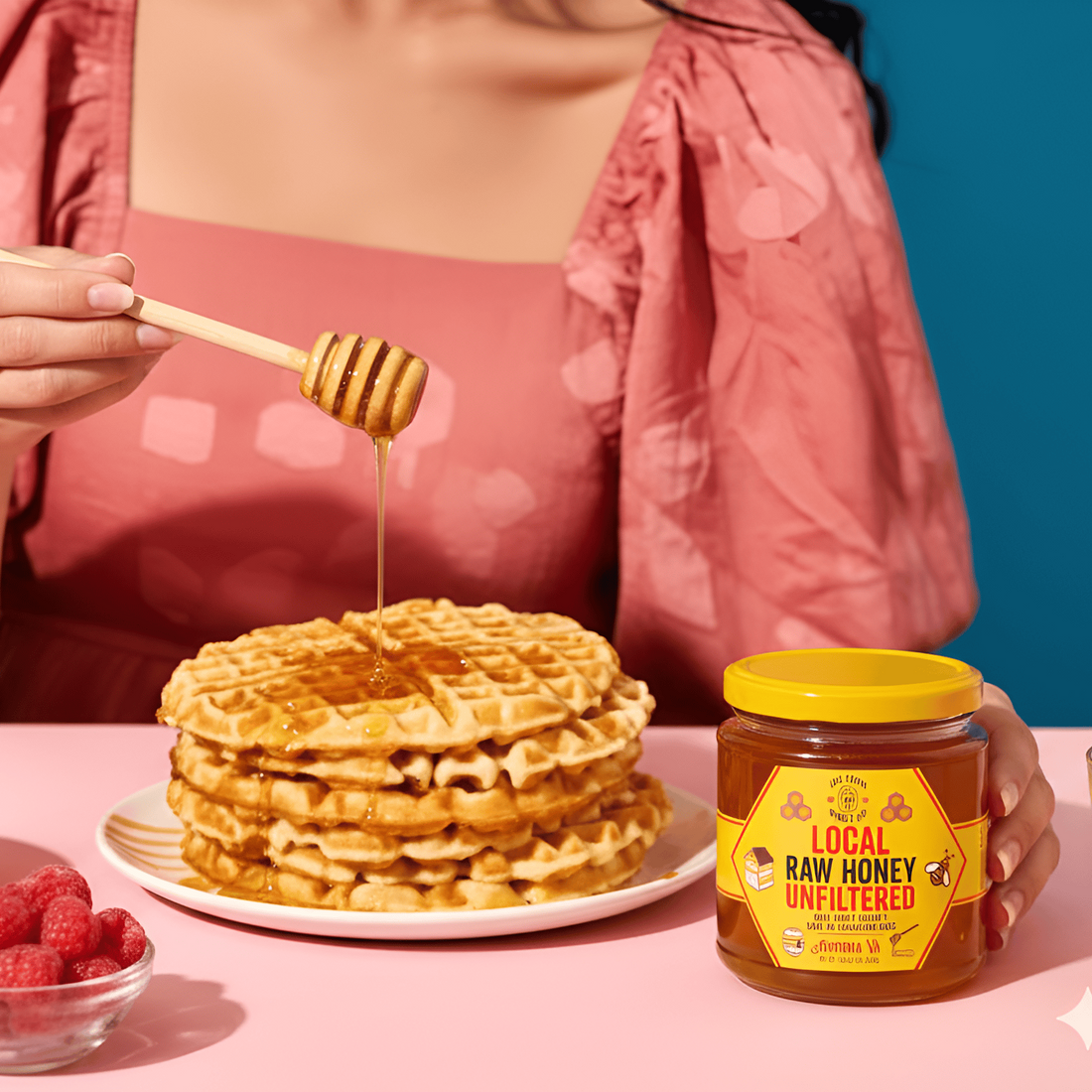 1LBS RAW & UNFILTERED HONEY