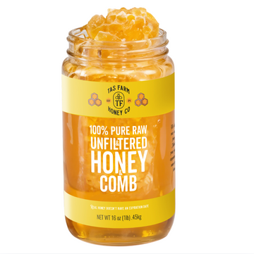 1LBS HONEYCOMB & HONEY JAR